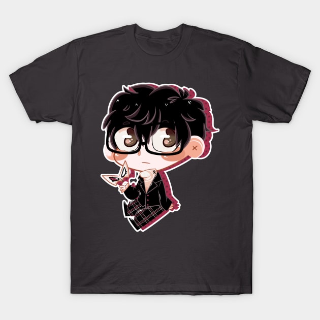 P5 Protag. T-Shirt by scribblekisses